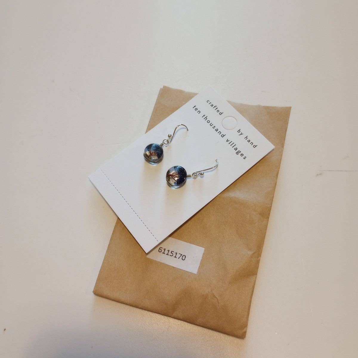 Life Tree Drop Earrings