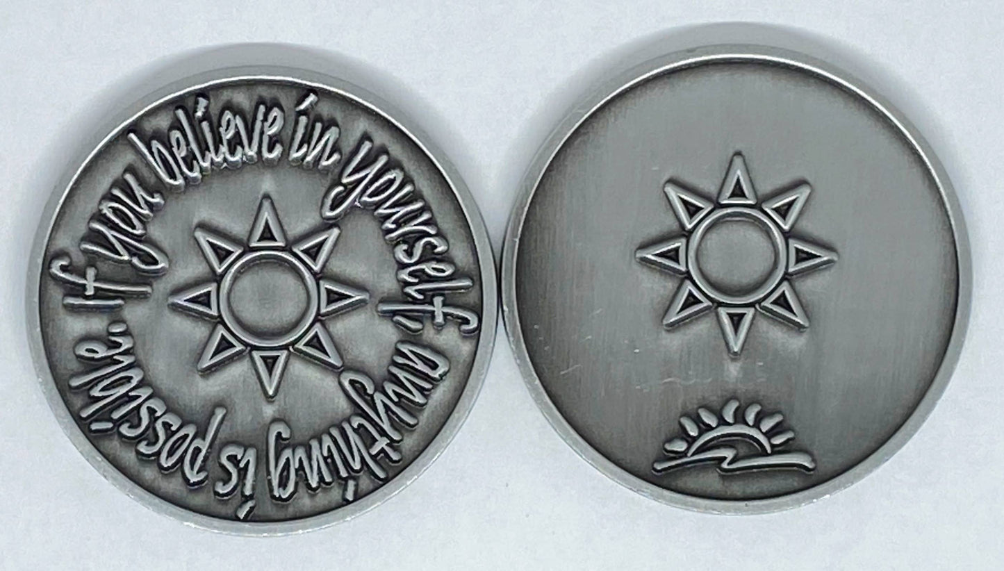 If You Believe In Yourself Pocket Token