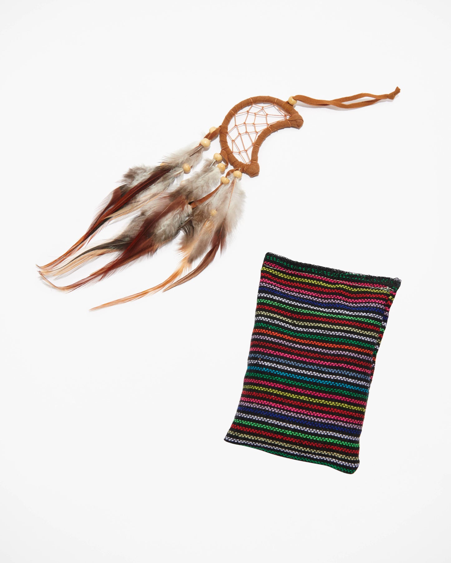Dream Catcher - Crescent Moon Dream Catcher Decor