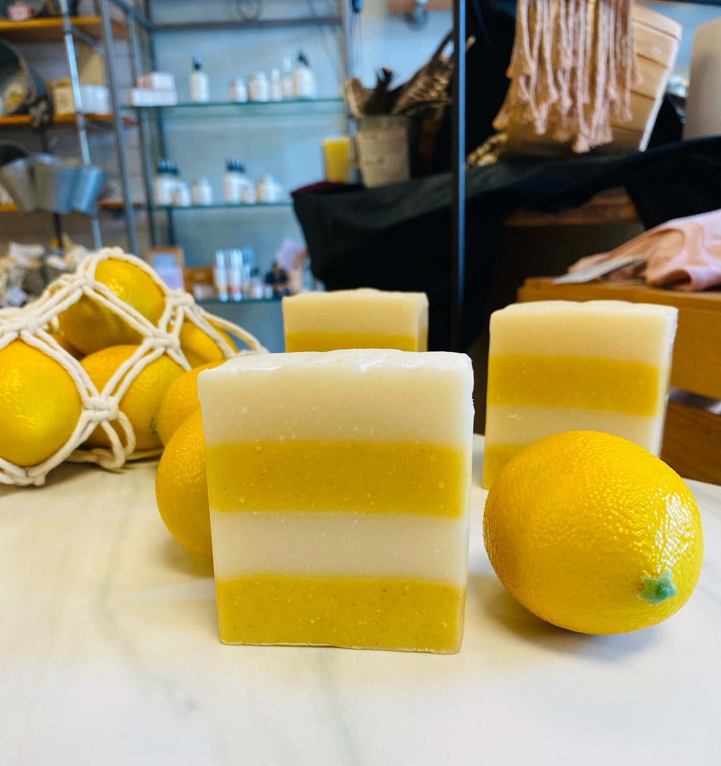 CABANA Soap - Sparkling Grapefruit, Citrus & Lemon Handcrafted Soap - Pluff Mud Mercantile