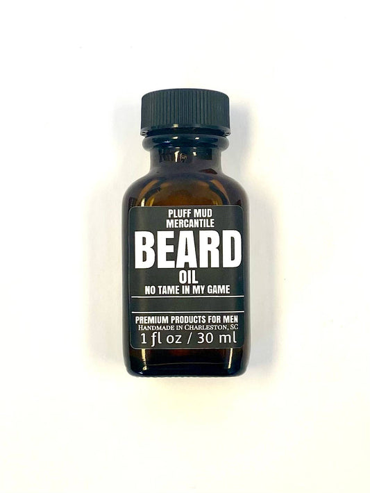 Men's Beard Oil - Bourbon Tobacco Vanilla - Pluff Mud Mercantile