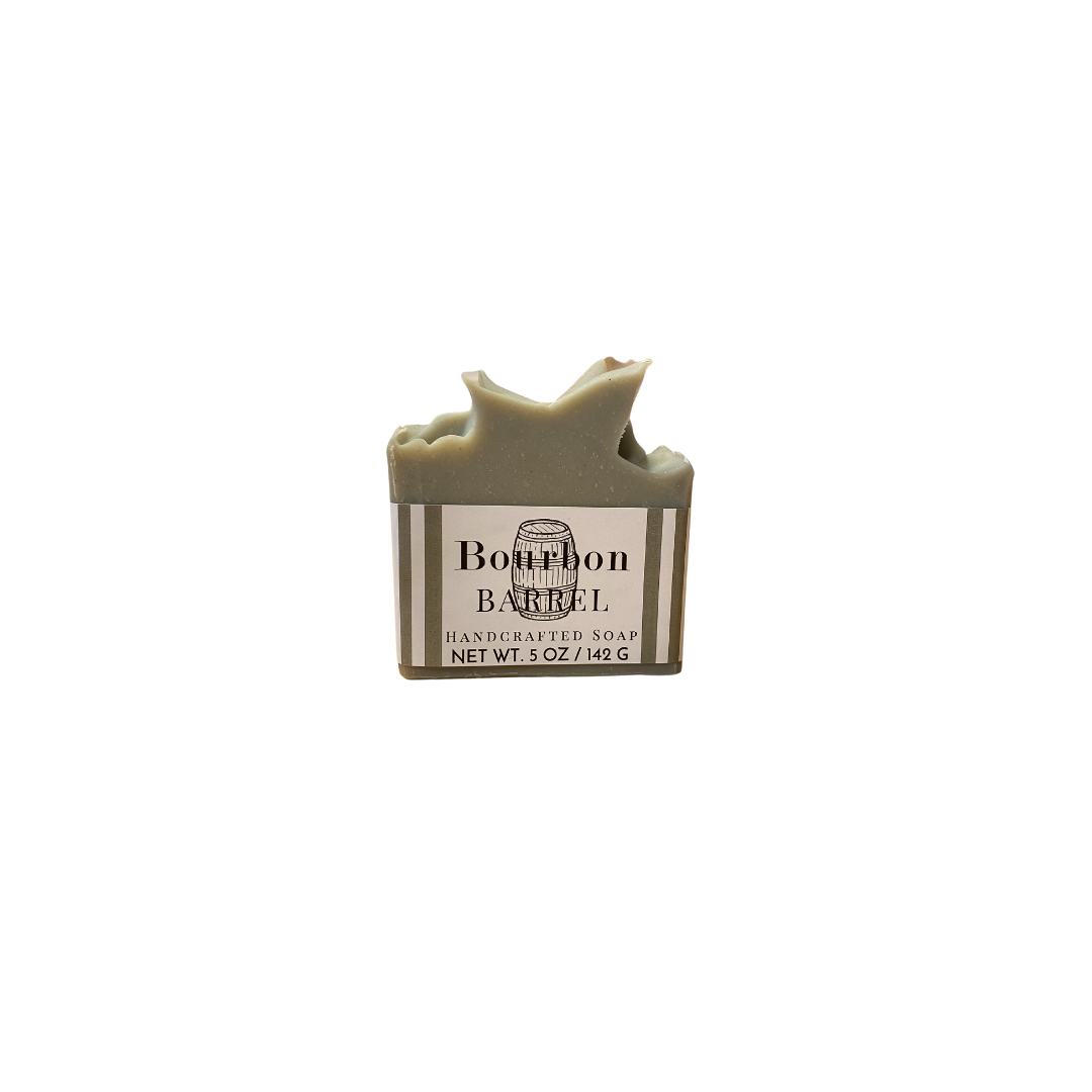 5 oz Bourbon Barrel Handcrafted Soap
