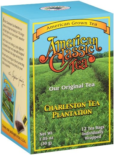 America's Classic Pyramid Style Tea Bags Box of 12 - Pluff Mud Mercantile
