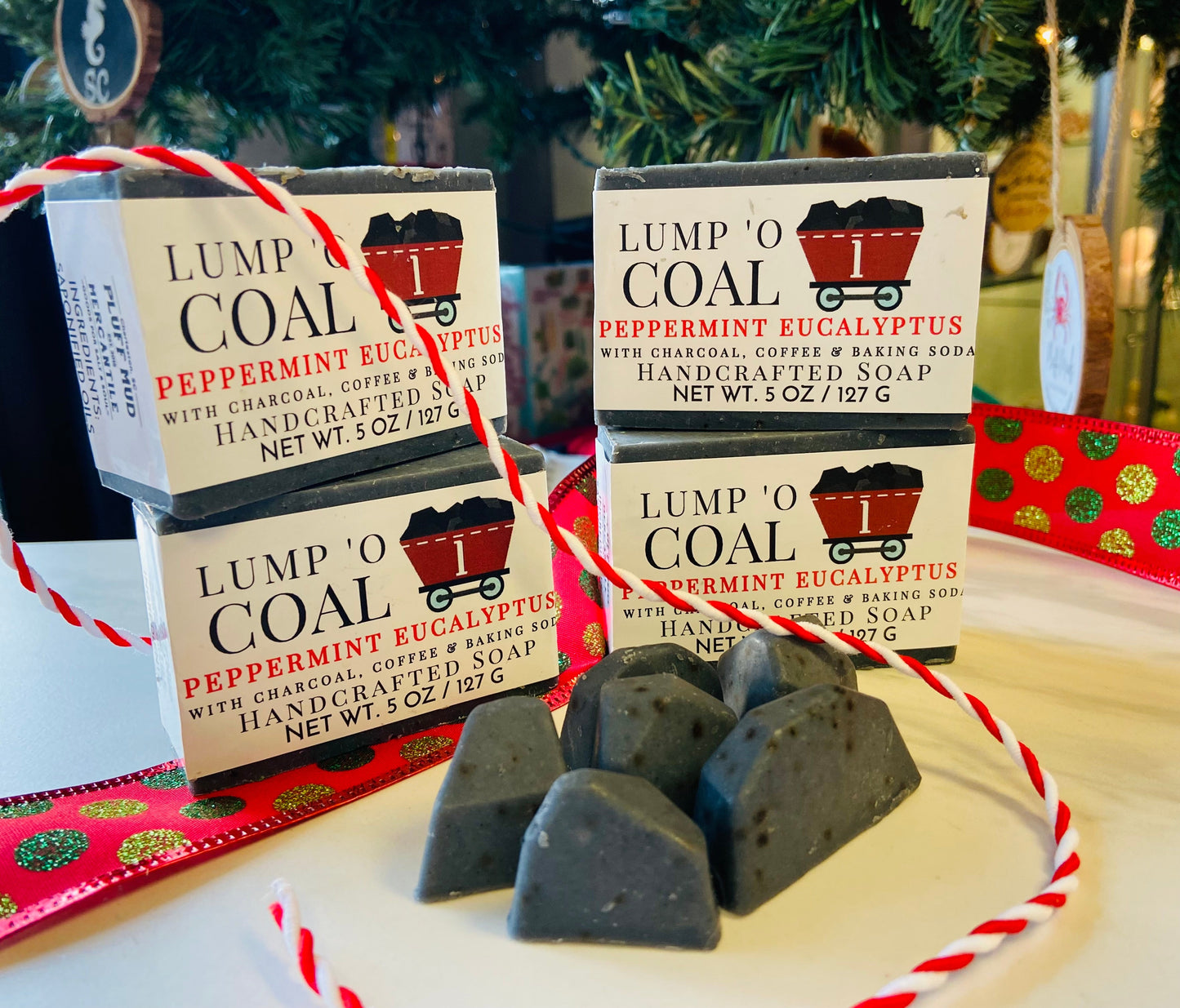 Lump Oâ€™ Coal Charcoal Handcrafted Soap - Pluff Mud Mercantile