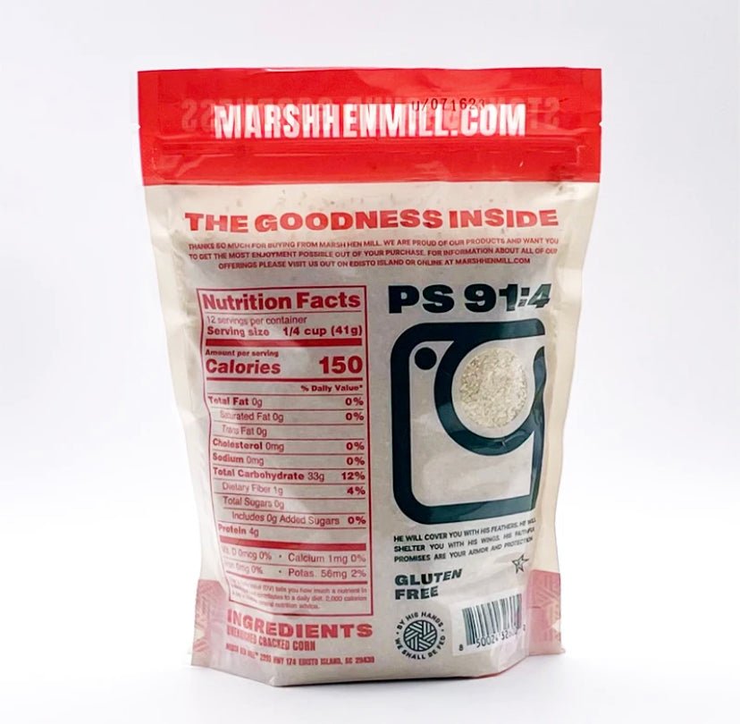 Marsh Hen Mill White Grits aka Geechie Boy Mill - Pluff Mud Mercantile