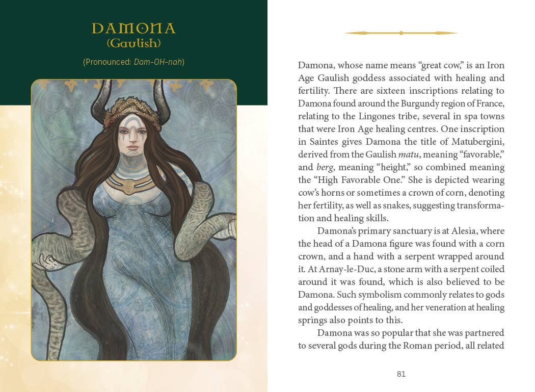 Celtic Goddesses, Witches, and Queens Oracle - Pluff Mud Mercantile
