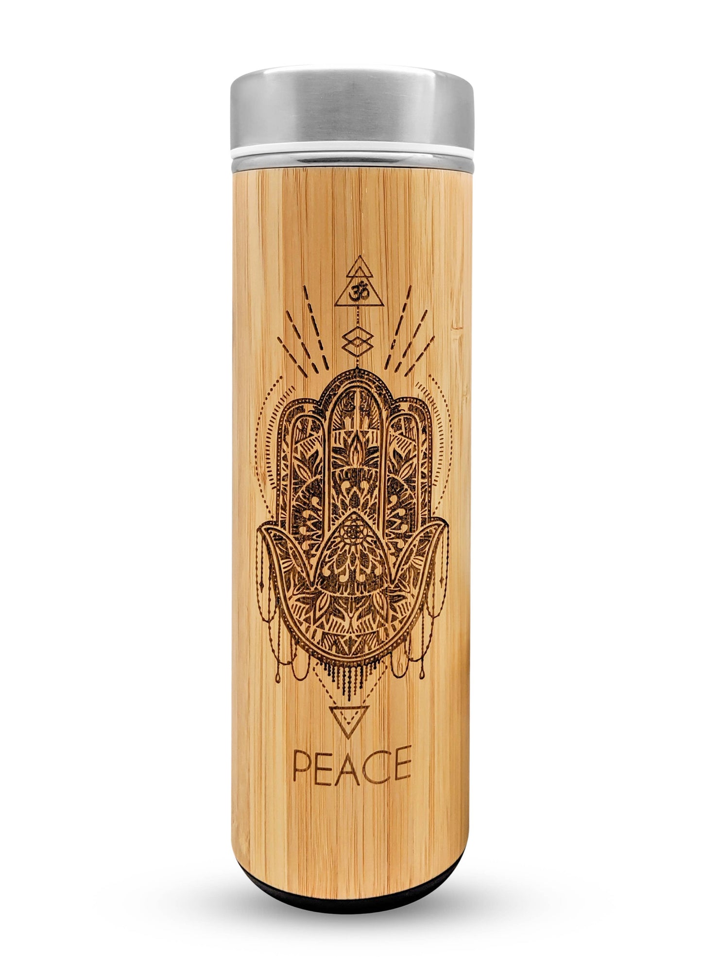 17.9oz Bamboo Tumbler - Peace