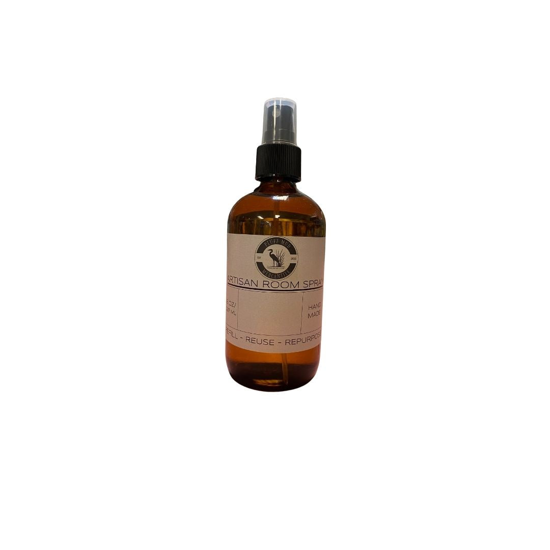 Bourbon Tobacco Vanilla Linen, Room & Aromatherapy Spray - Pluff Mud Mercantile