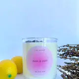 I am relaxed - Aura & Light Crystal Candle