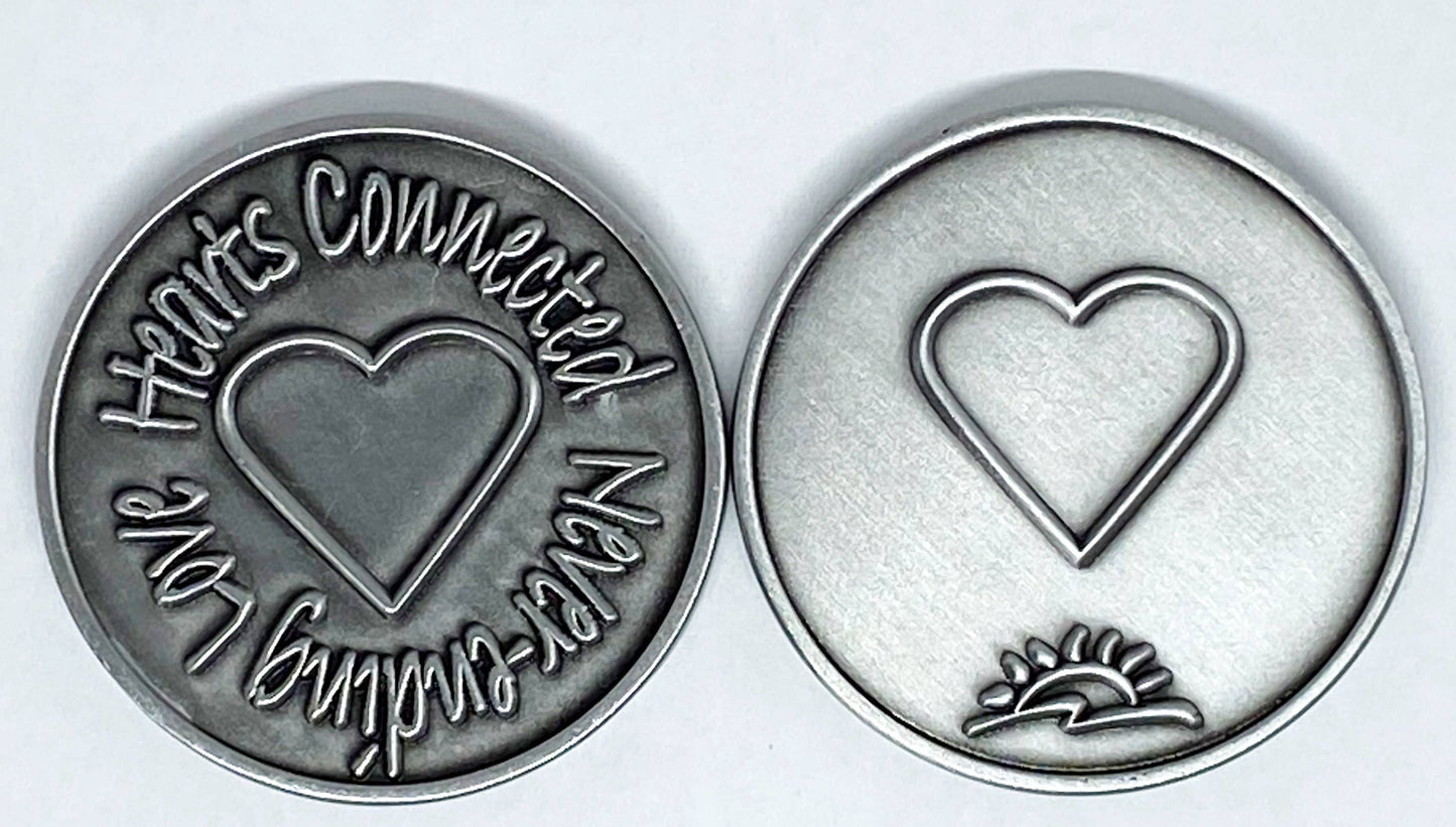 Hearts Connected Never-Ending Love Pocket Tokens