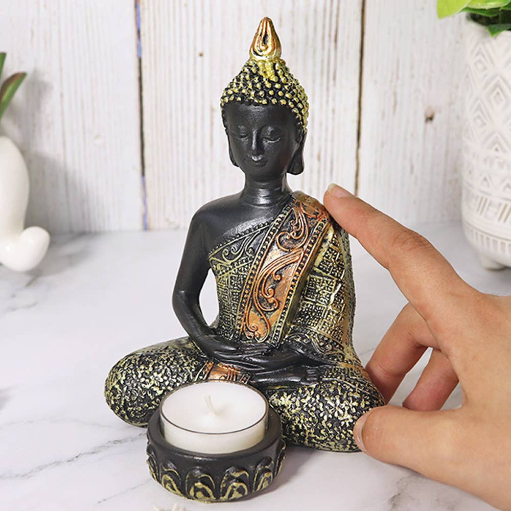 Buddha Tea Light Holder | Buddha Candle Holder