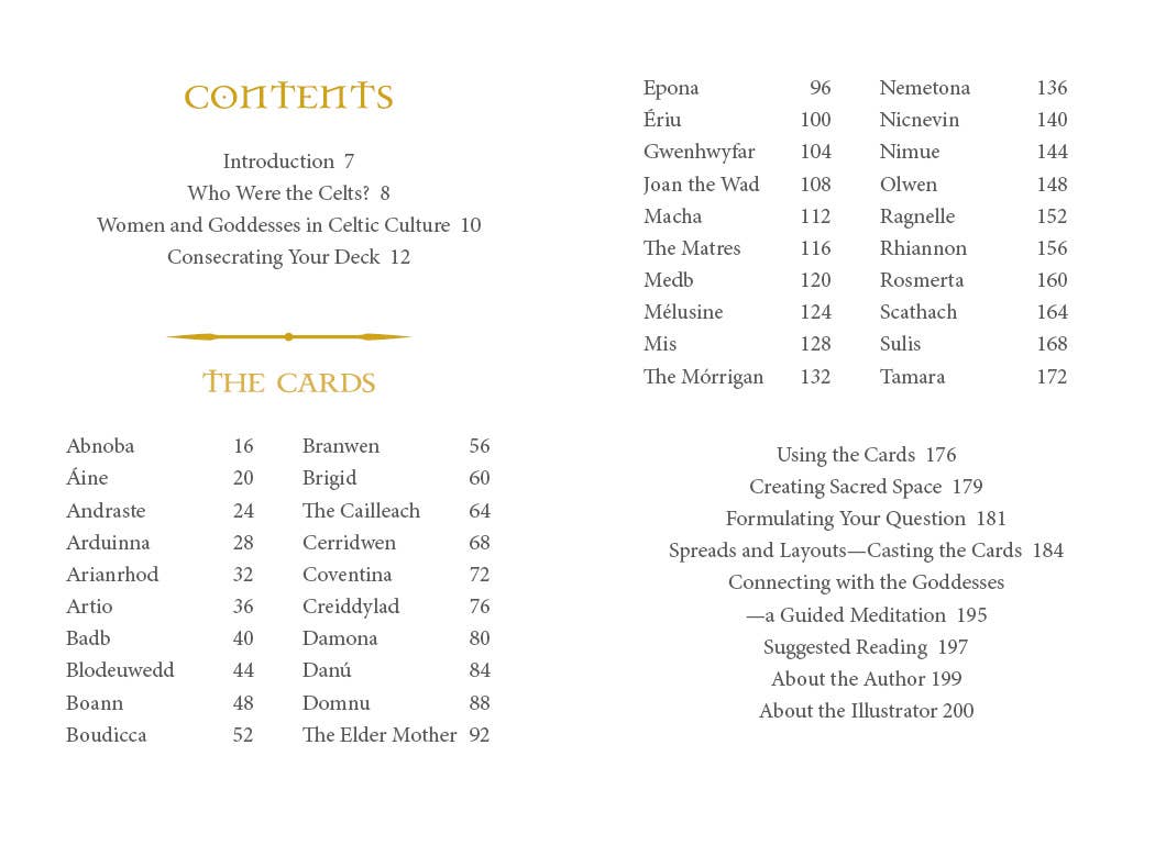 Celtic Goddesses, Witches, and Queens Oracle - Pluff Mud Mercantile