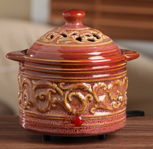 Hosley® ELECTRIC FRAGRANCE WARMER - RED 5IN H - 2 pcs