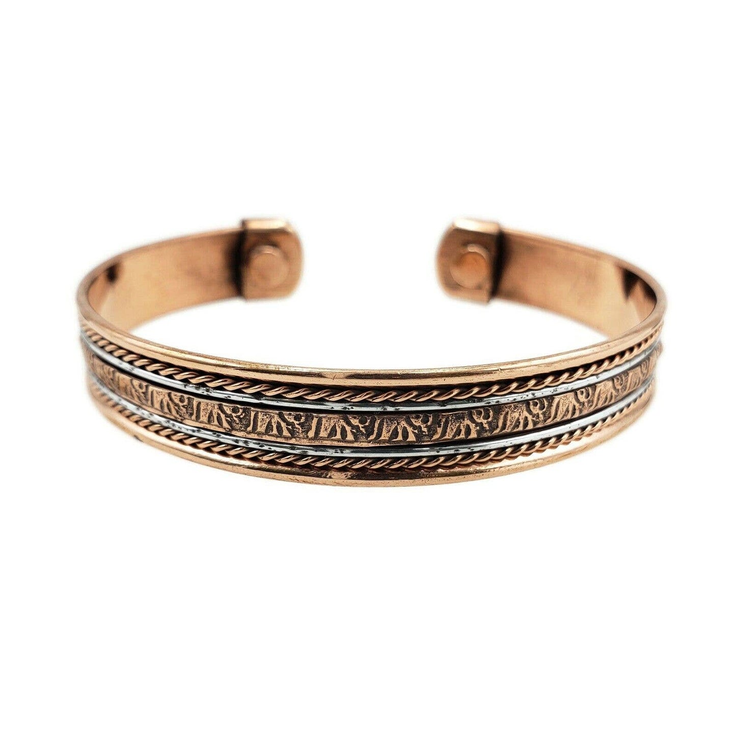 Pure Copper Magnetic Bracelet Arthritis Pain Therapy