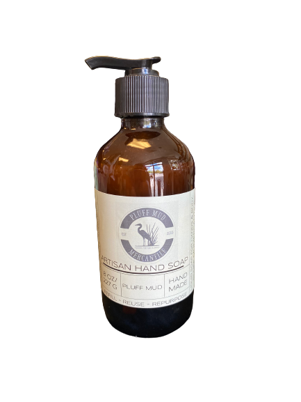 Natural Liquid Hand Soap - Good 'Lawd Gardenia - Pluff Mud Mercantile