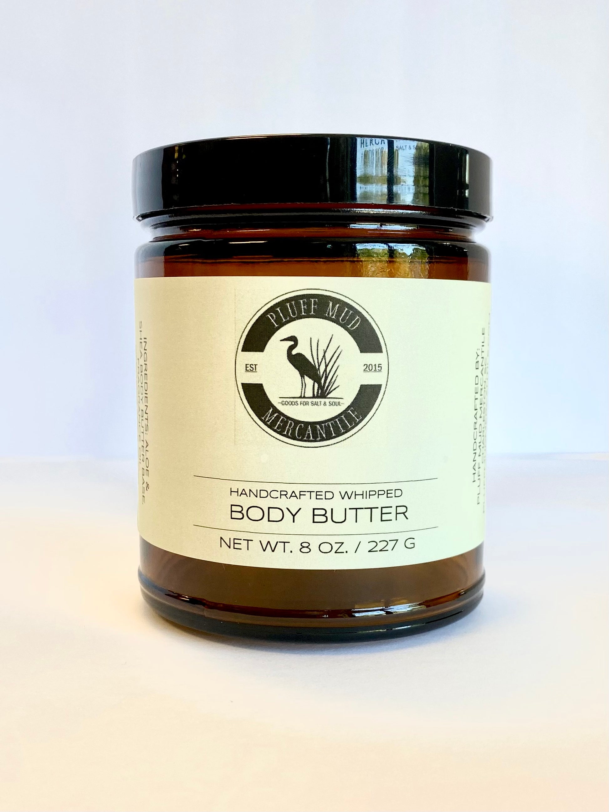 Whipped Body Butter - Bourbon Tobacco Vanilla - Pluff Mud Mercantile