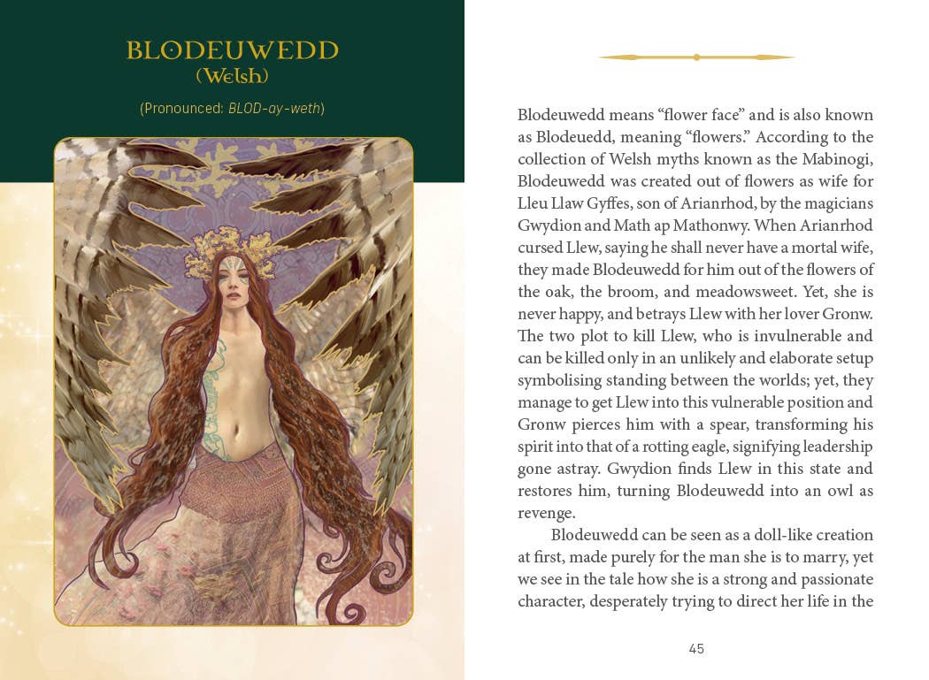 Celtic Goddesses, Witches, and Queens Oracle - Pluff Mud Mercantile