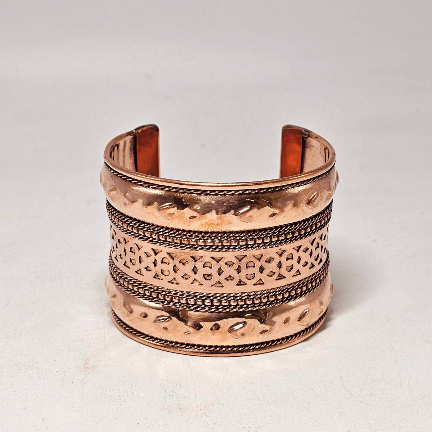 Chunky Copper Cuff Bracelet