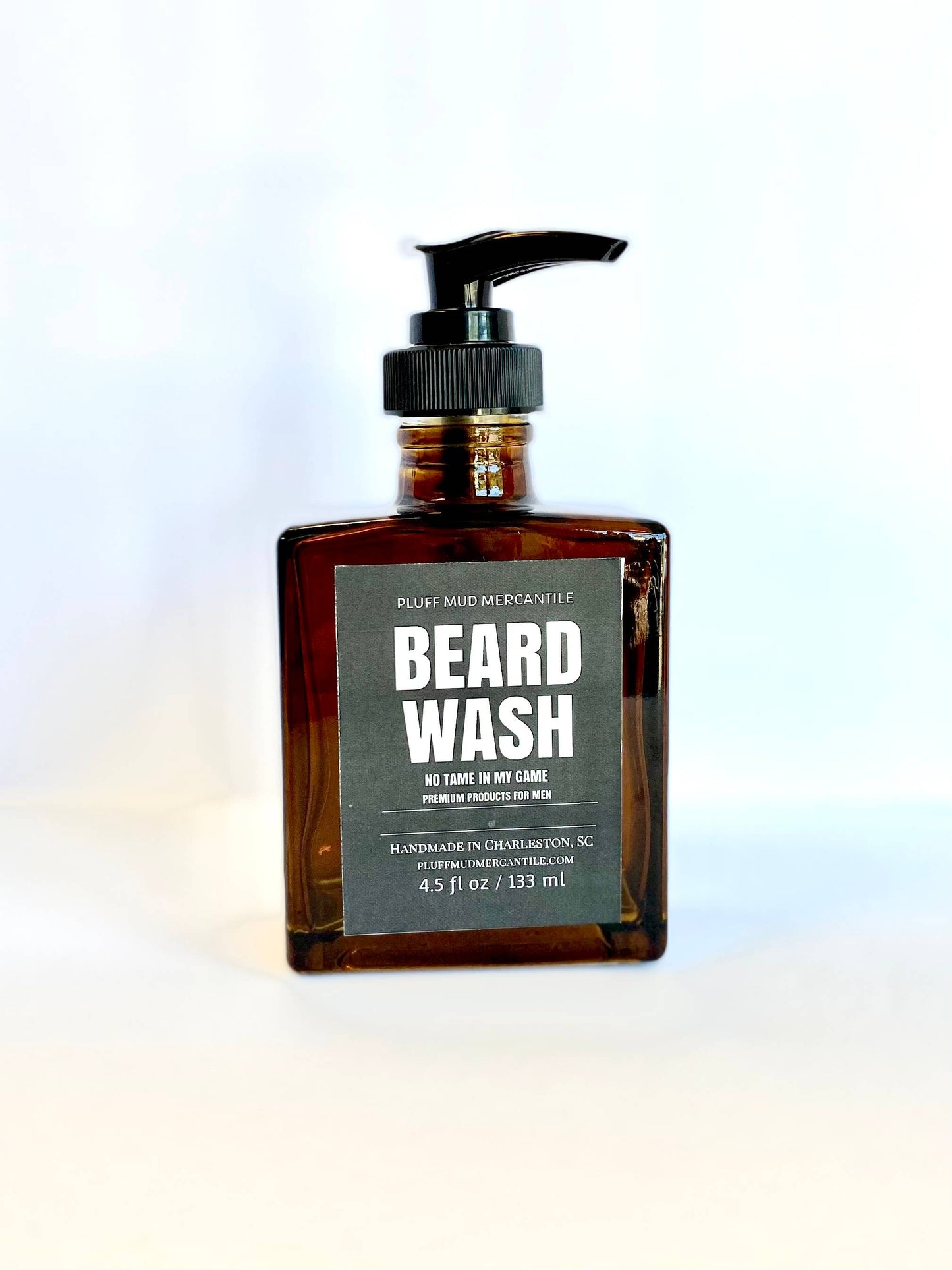 Men's Beard Wash - Smoked Oud - Pluff Mud Mercantile