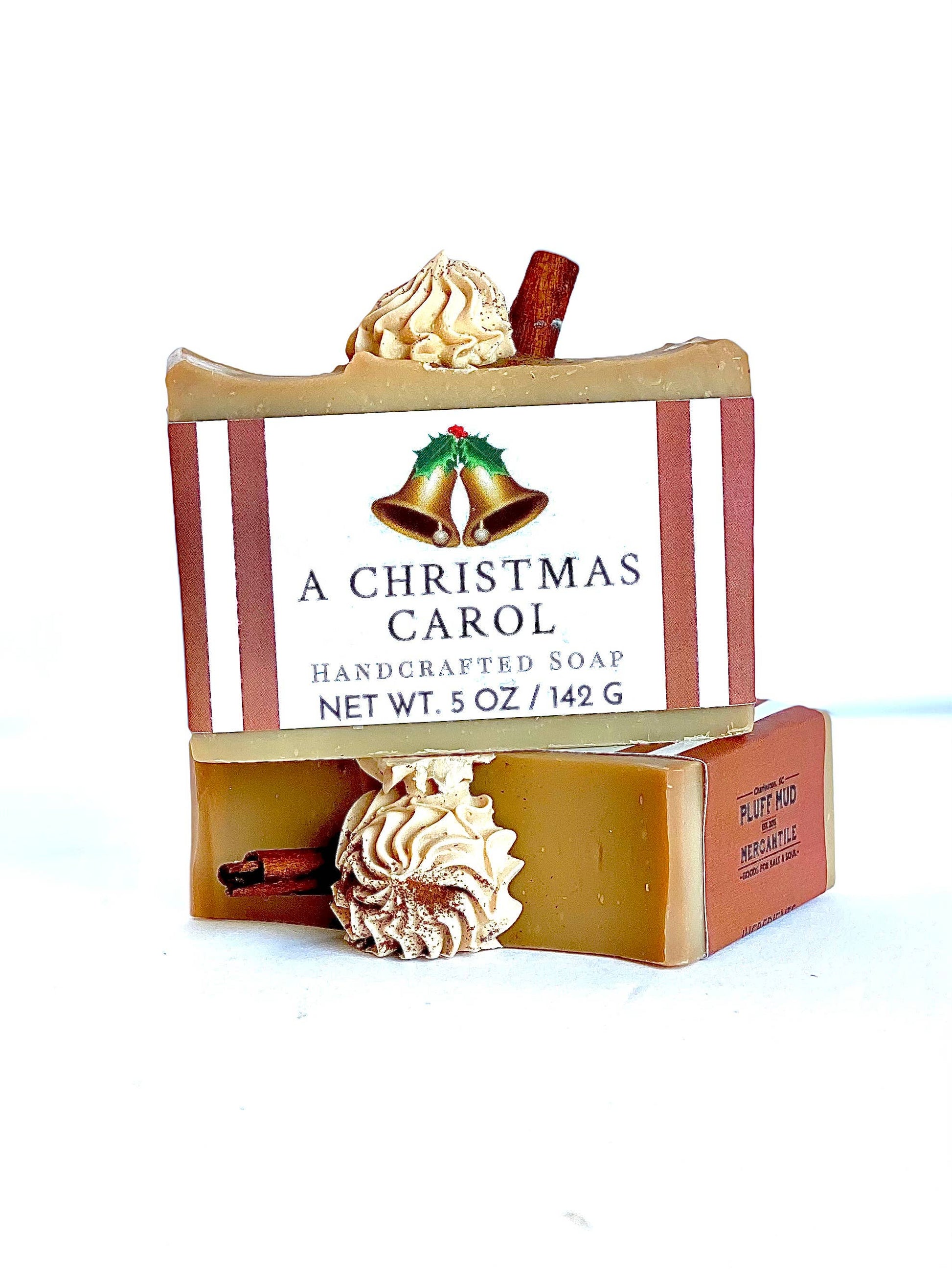 5 oz A Christmas Carol Handcrafted Soap - Pluff Mud Mercantile