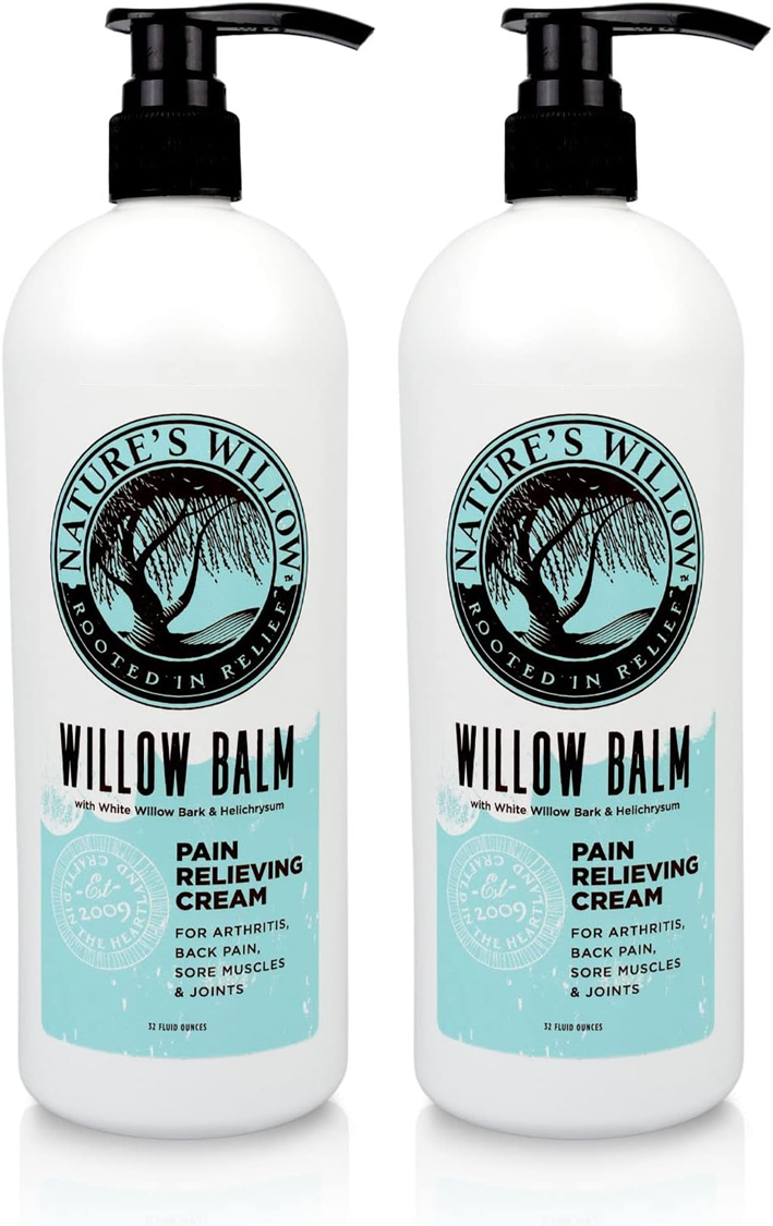 Nature's Willow Balm 32 oz pump - Pluff Mud Mercantile