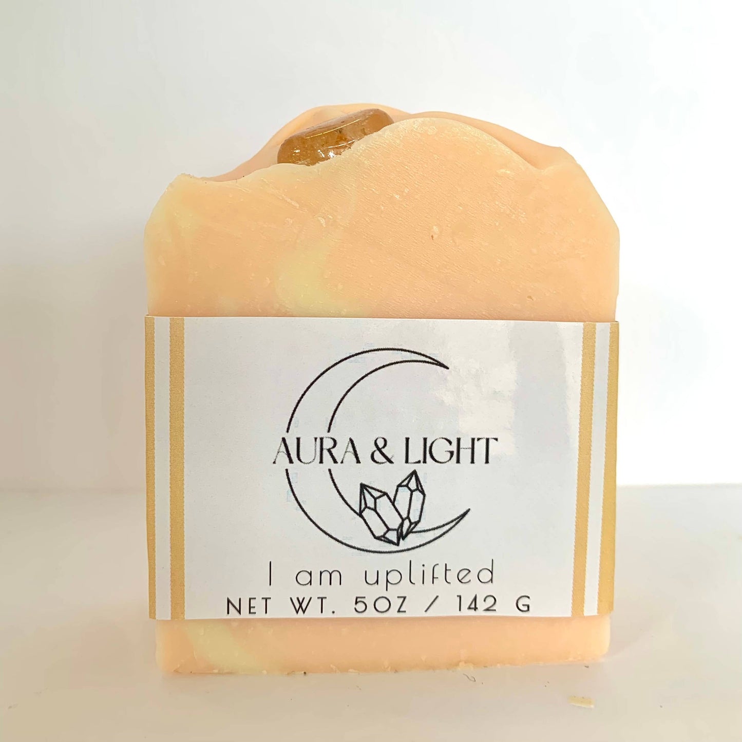 I am uplifted - Aura & Light Crystal Soap - Pluff Mud Mercantile