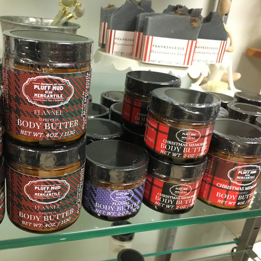 Christmas Memories Hand Whipped Body Butter - Pluff Mud Mercantile