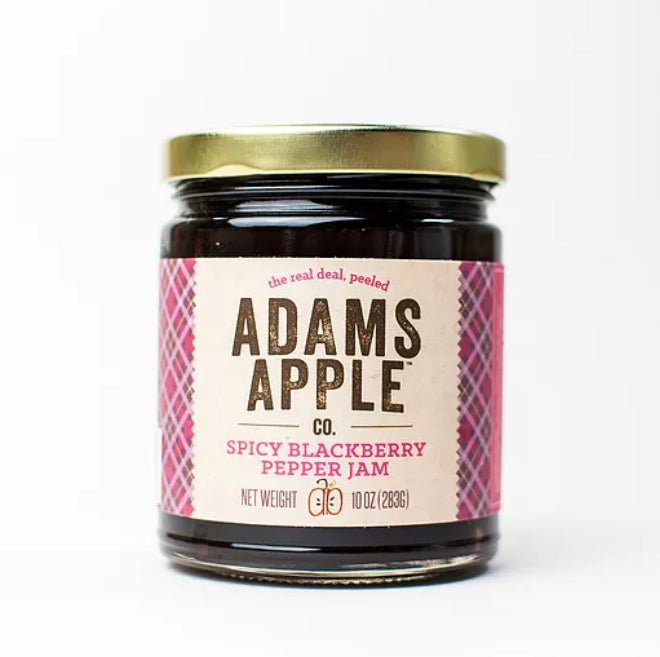 Adams Apple - Spicy BlackBerry Jam 10 Oz. - Pluff Mud Mercantile