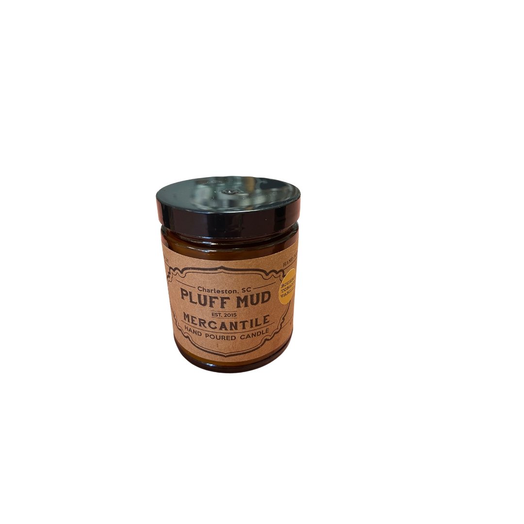 "Bourbon Tobacco Vanilla" Hand Poured Soy Candle - Pluff Mud Mercantile