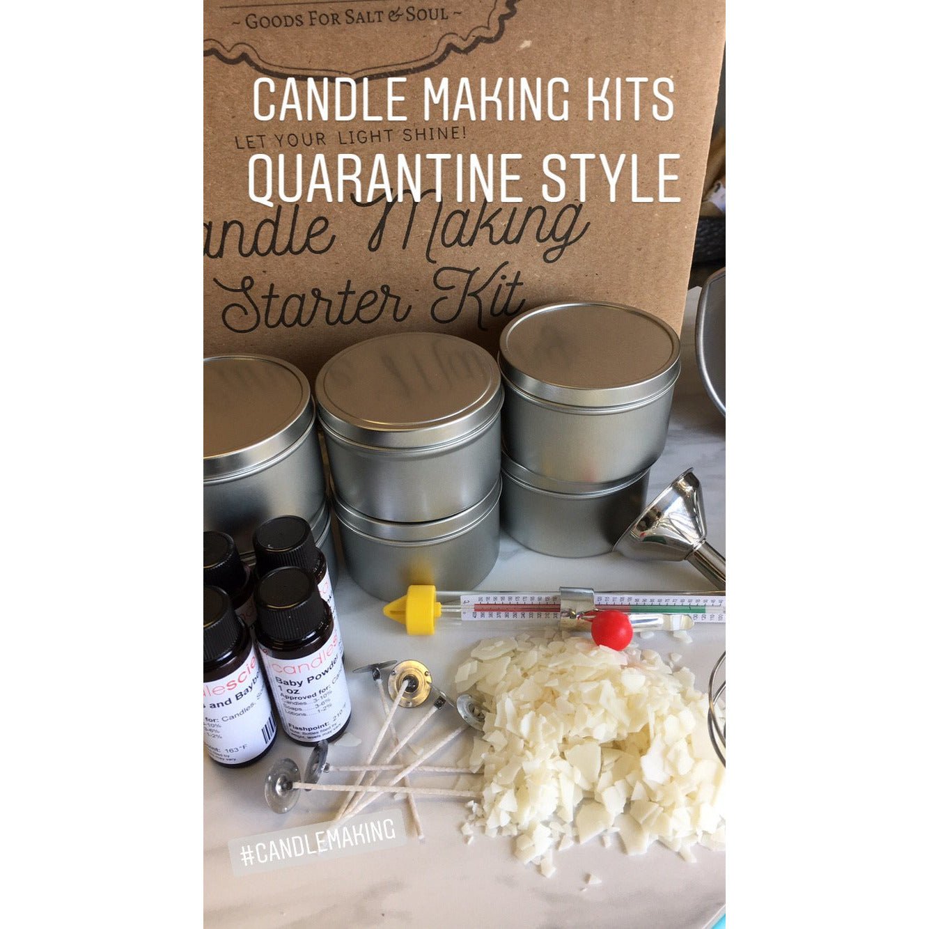 Candle Making Kit - Pluff Mud Mercantile