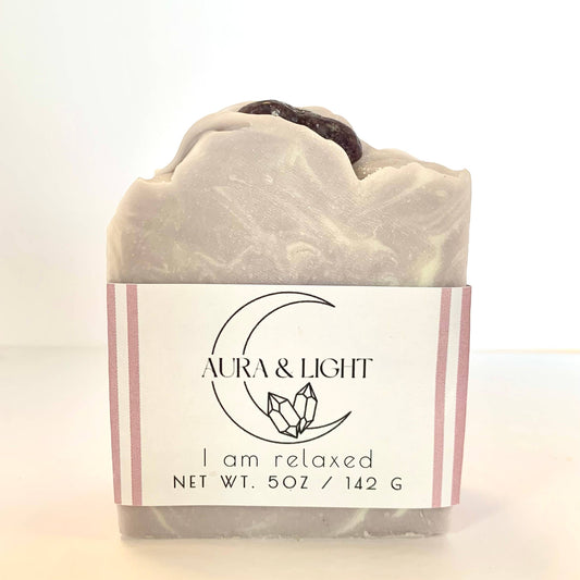 I am relaxed - Aura & Light Crystal Soap
