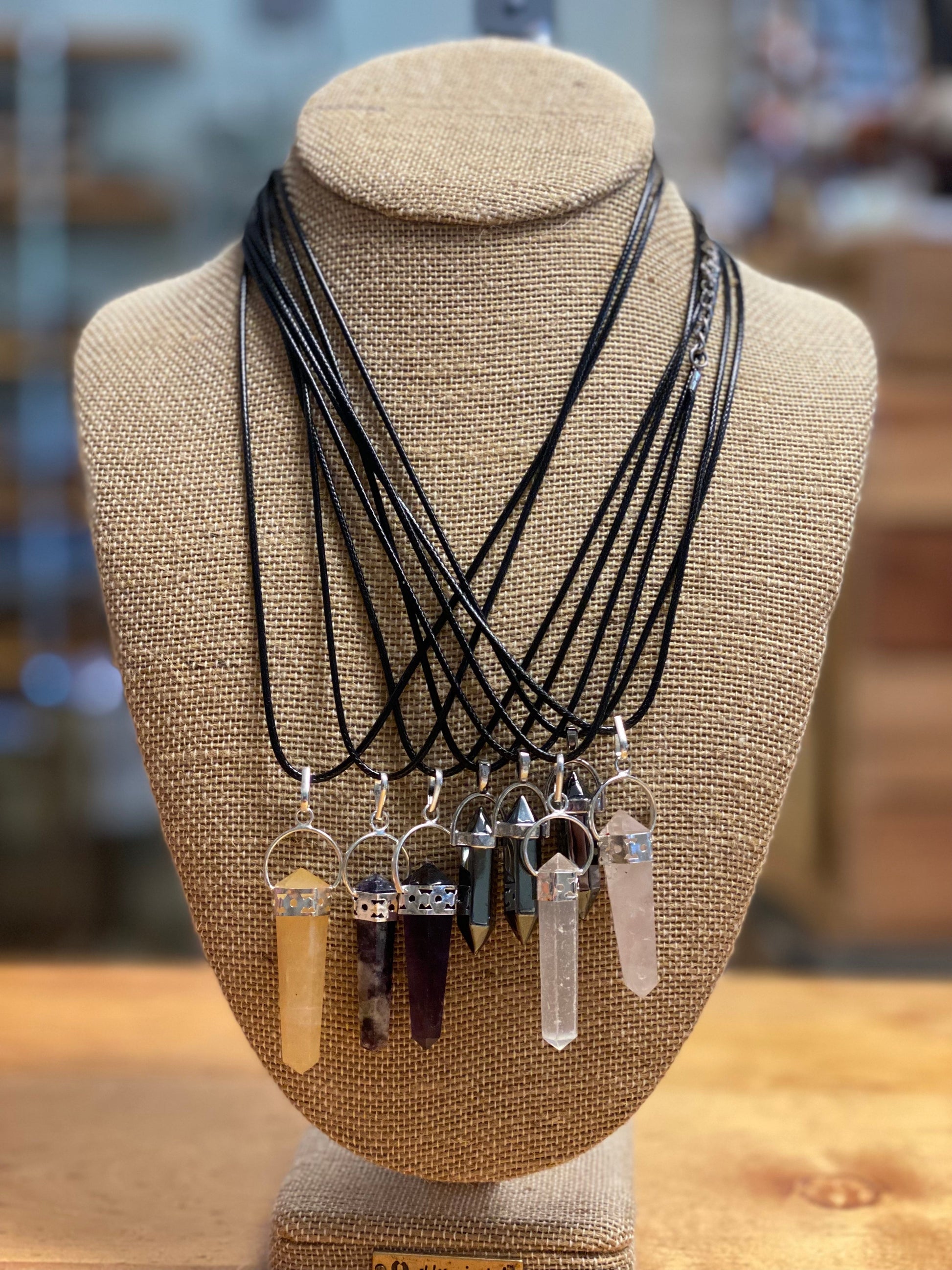 Crystal Necklaces - Pluff Mud Mercantile