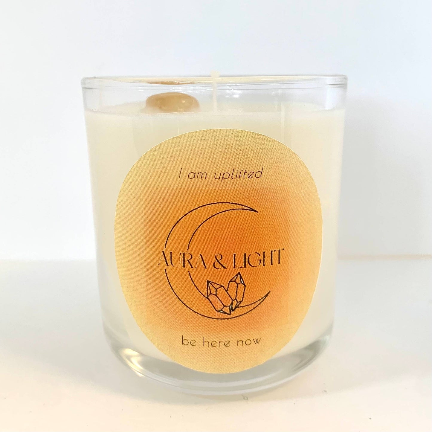 I am uplifted - Aura & Light Crystal Candle