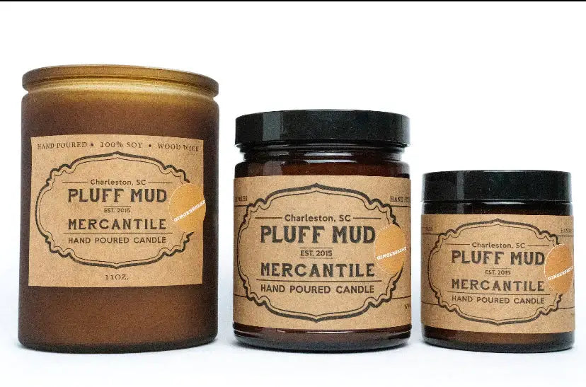 Pluff Mud Hand Poured Soy Candle - Pluff Mud Mercantile