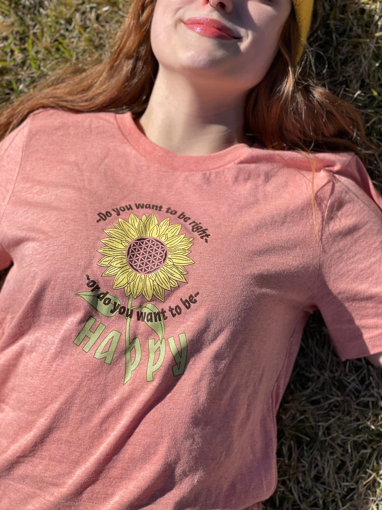 Happy Sunflower T Shirt - Pluff Mud Mercantile