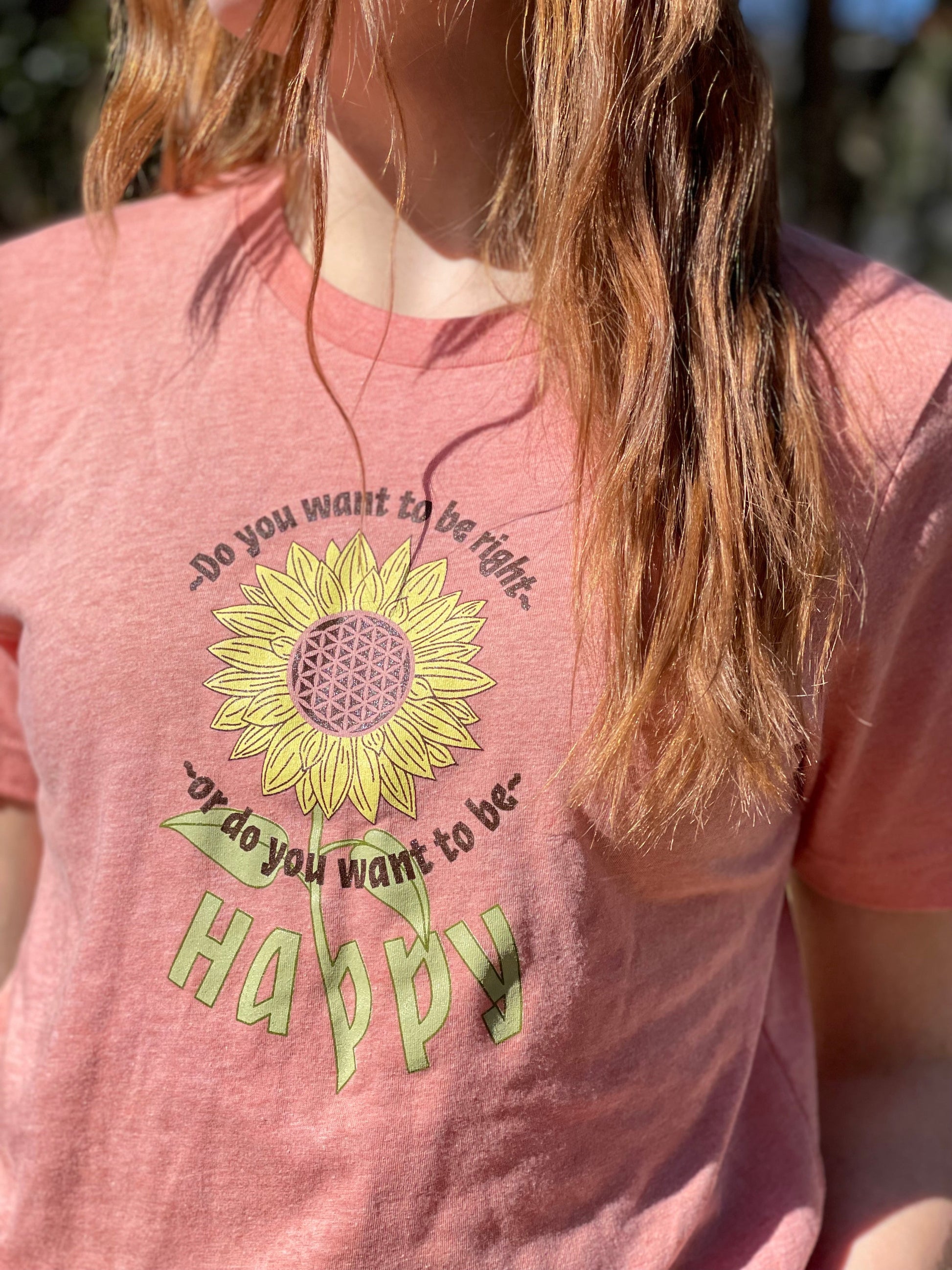 Happy Sunflower T Shirt - Pluff Mud Mercantile