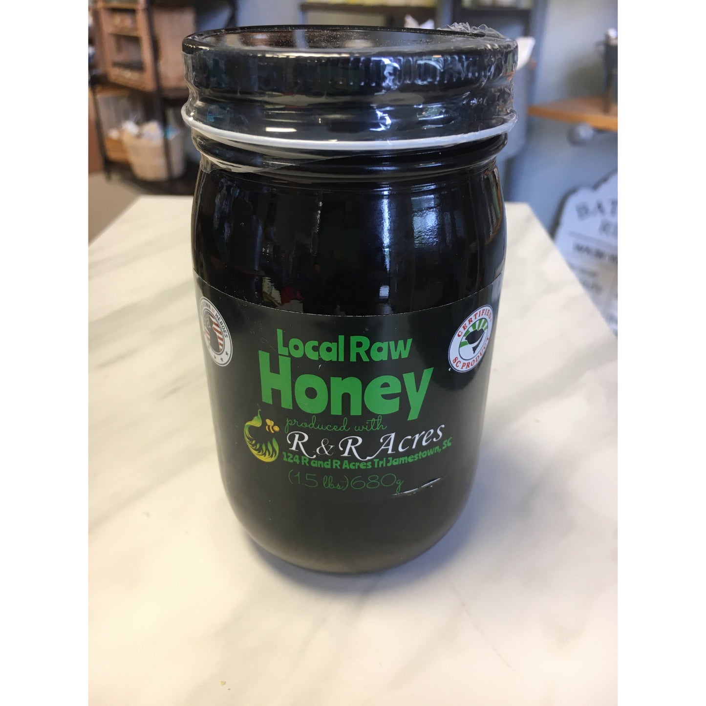 Local Raw Honey - Pluff Mud Mercantile