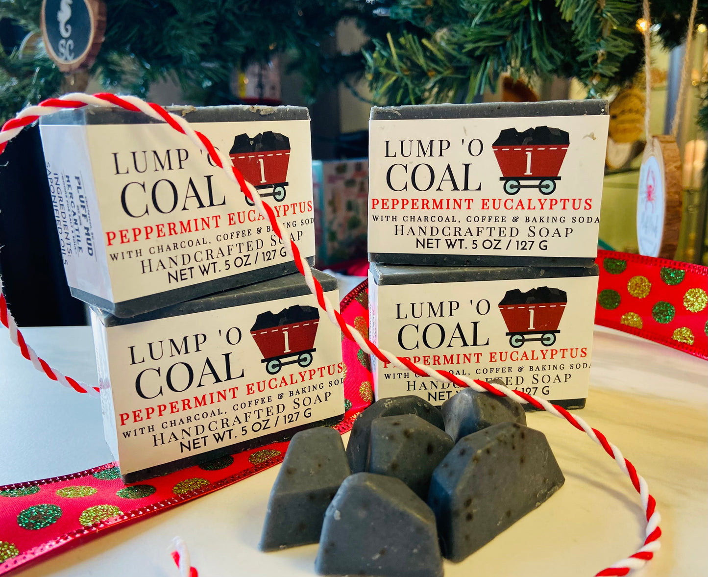 Lump Oâ€™ Coal Charcoal Handcrafted Soap - Pluff Mud Mercantile